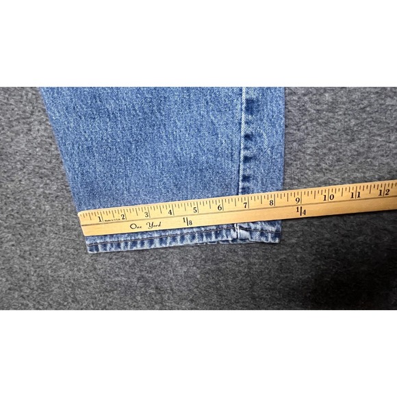 Vintage Levis 565 Orange Tab Mens 32x29 USA Loose Wide Leg Jeans Tag 32x30 - Picture 8 of 15